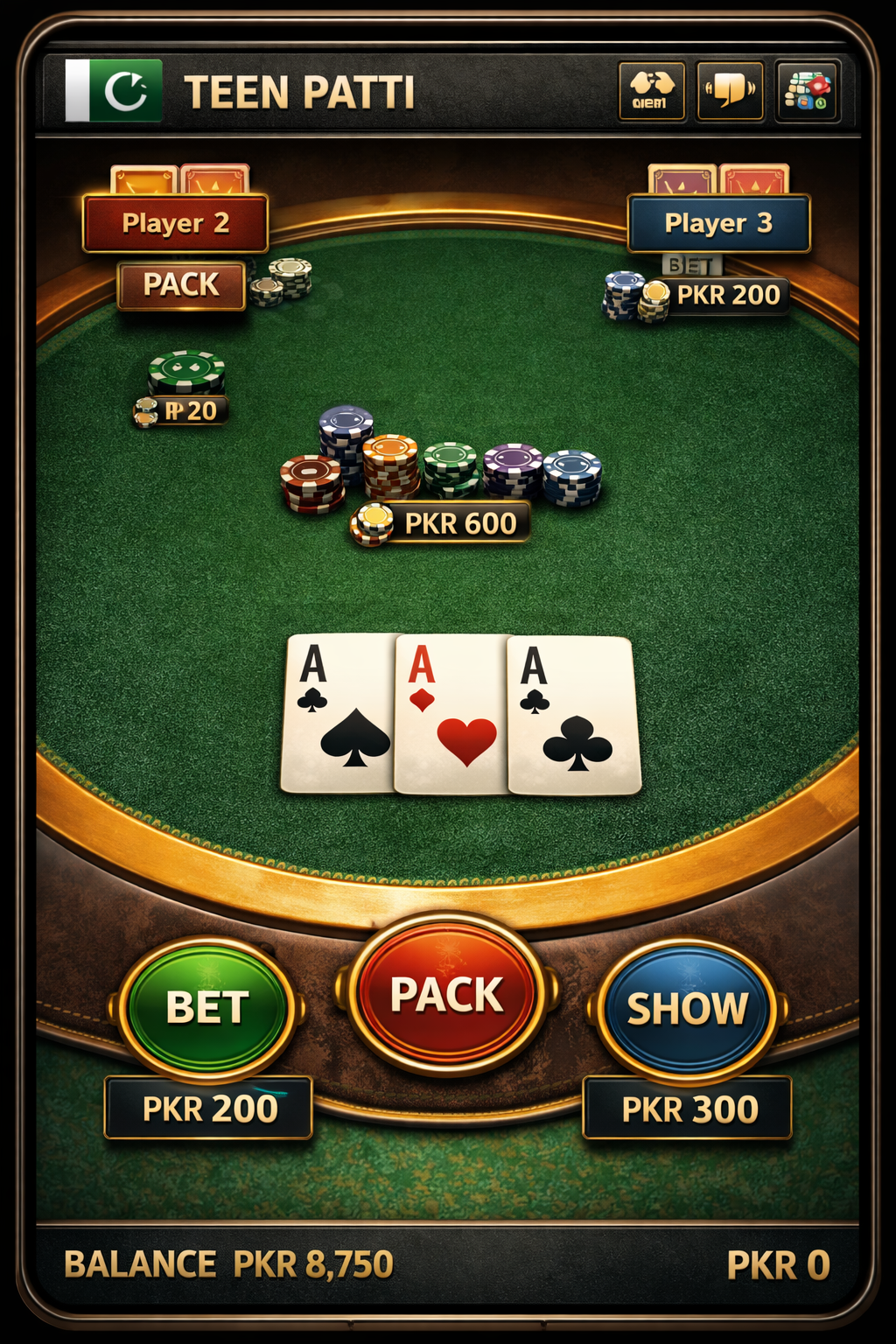 Partypoker game